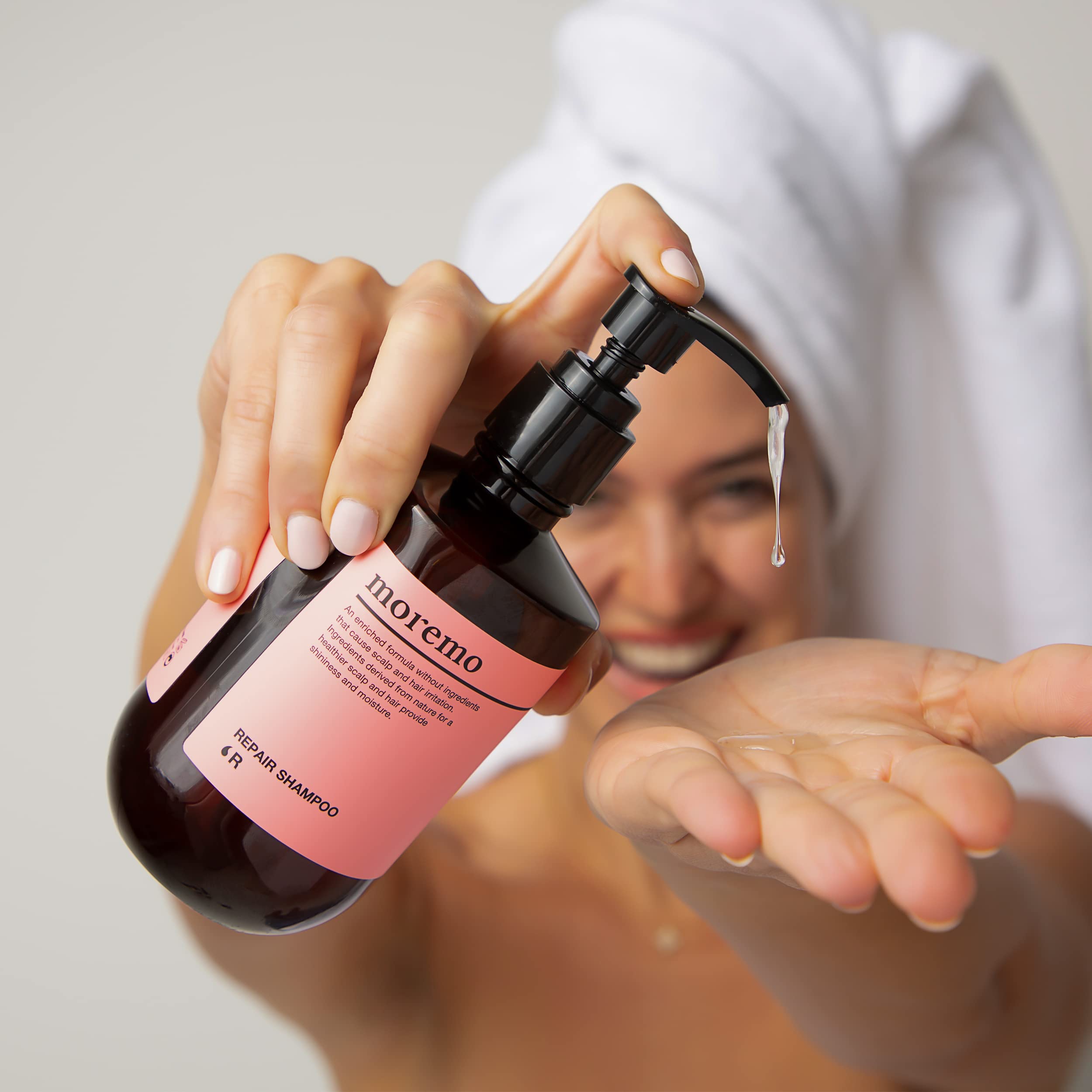 Amazon.com : MOREMO REPAIR SHAMPOO R 300ml / Damaged Hair